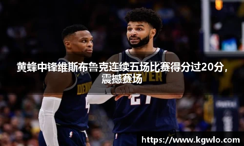 黄蜂中锋维斯布鲁克连续五场比赛得分过20分，震撼赛场