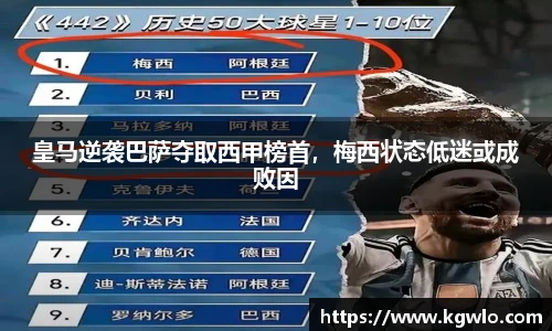 皇马逆袭巴萨夺取西甲榜首，梅西状态低迷或成败因