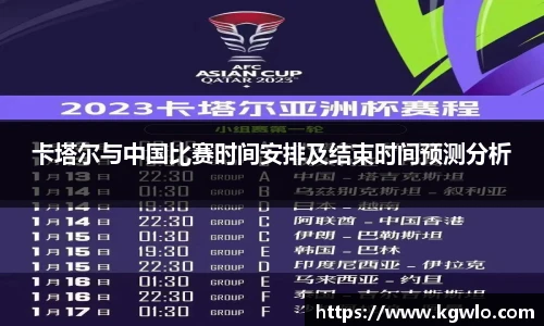 卡塔尔与中国比赛时间安排及结束时间预测分析